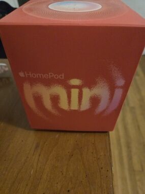 Apple HomePod mini - Coral Red Packaging